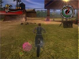 In game image of Crusty Demons on the Sony Playstation 2.