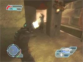 In game image of Ct Special Forces - Fire For Effect on the Sony Playstation 2.