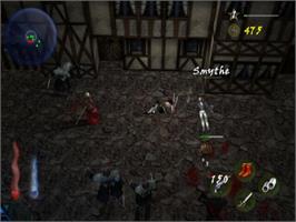 In game image of Dark Angel - Vampire Apocalypse on the Sony Playstation 2.