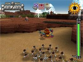 In game image of Darwin on the Sony Playstation 2.