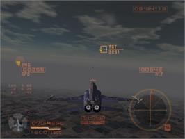In game image of Deadly Skies 3 on the Sony Playstation 2.