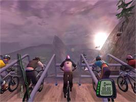 In game image of Downhill Domination on the Sony Playstation 2.