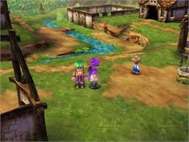 In game image of Dragon Quest 5 - Tenkuu No Hanayome on the Sony Playstation 2.