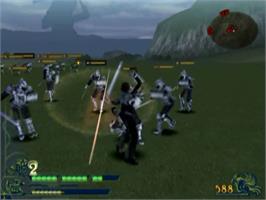 In game image of Drakengard on the Sony Playstation 2.