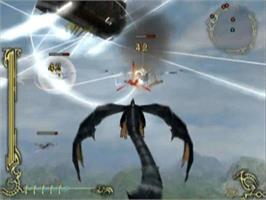 In game image of Drakengard 2 on the Sony Playstation 2.