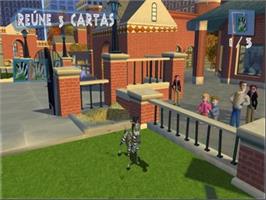 In game image of Dreamworks Madagascar on the Sony Playstation 2.