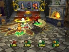 In game image of Dreamworks Shrek - Superslam on the Sony Playstation 2.