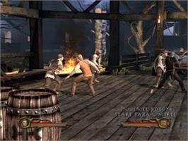 In game image of Eragon on the Sony Playstation 2.