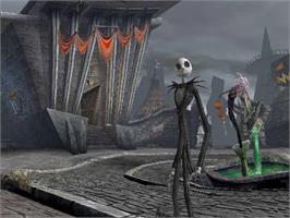 In game image of Etrange Noel De Monsieur Jack - La Revanche D'oogie, L' on the Sony Playstation 2.