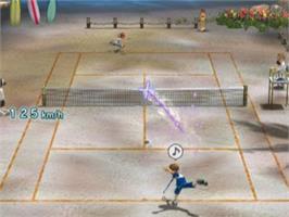 In game image of Everybody's Tennis on the Sony Playstation 2.