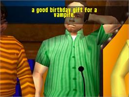 In game image of Family Feud on the Sony Playstation 2.