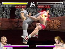 In game image of Fighting Fury on the Sony Playstation 2.