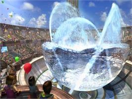 In game image of Final Fantasy 10 on the Sony Playstation 2.