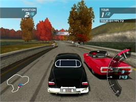 In game image of Ford Racing 3 on the Sony Playstation 2.