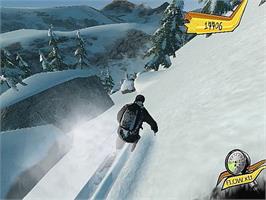 In game image of Freak Out - Extreme Freeride on the Sony Playstation 2.