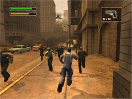 In game image of Freedom Fighters on the Sony Playstation 2.