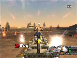 In game image of Freestyle Metal X on the Sony Playstation 2.