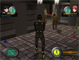 In game image of Gantz - The Game on the Sony Playstation 2.