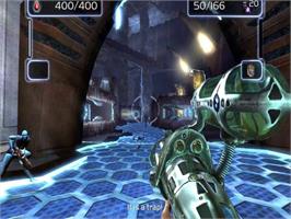 In game image of Gene Troopers on the Sony Playstation 2.