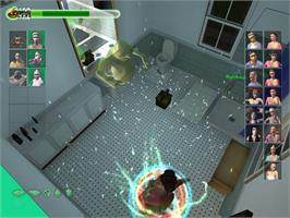 In game image of Ghost Master - The Gravenville Chronicles on the Sony Playstation 2.