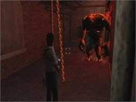 In game image of Ghosthunter on the Sony Playstation 2.