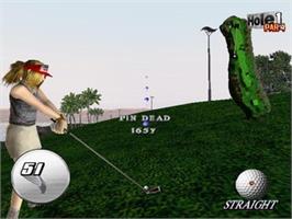 In game image of Go Go Golf on the Sony Playstation 2.