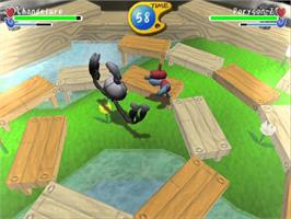 In game image of Graffiti Kingdom on the Sony Playstation 2.