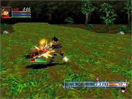 In game image of Grandia 2 on the Sony Playstation 2.