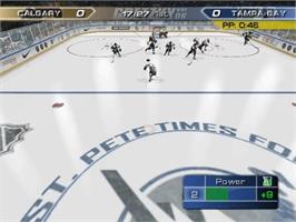 In game image of Gretzky Nhl '06 on the Sony Playstation 2.