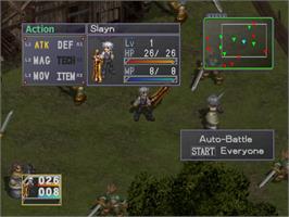 In game image of Growlanser - Generations on the Sony Playstation 2.
