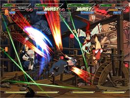 In game image of Guilty Gear Isuka on the Sony Playstation 2.