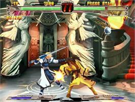 In game image of Guilty Gear X on the Sony Playstation 2.