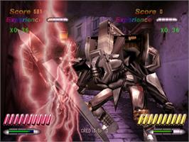 In game image of Guncom 2 on the Sony Playstation 2.