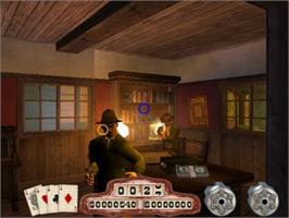 In game image of Gunfighter 2 - Revenge Of Jesse James on the Sony Playstation 2.