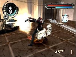 In game image of Gungrave - Overdose on the Sony Playstation 2.