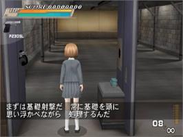 In game image of Gunslinger Girl. Volume.i on the Sony Playstation 2.