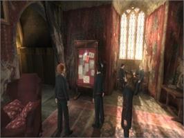 In game image of Harry Potter And The Order Of The Phoenix on the Sony Playstation 2.