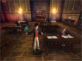 In game image of Harry Potter And The Philosopher's Stone on the Sony Playstation 2.
