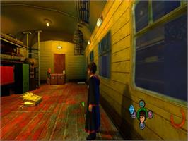 In game image of Harry Potter and the Prisoner of Azkaban on the Sony Playstation 2.