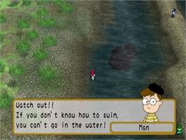 In game image of Harvest Fishing on the Sony Playstation 2.