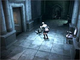 In game image of Haunting Ground on the Sony Playstation 2.