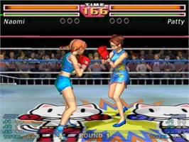 In game image of Heartbeat Boxing on the Sony Playstation 2.