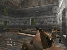 In game image of History Channel - Civil War - Secret Missions, The on the Sony Playstation 2.