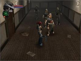 In game image of Hunter - The Reckoning - Wayward on the Sony Playstation 2.
