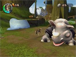 In game image of Ice Age 2 - The Meltdown on the Sony Playstation 2.