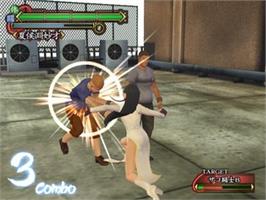 In game image of Ikki Tousen - Shining Dragon on the Sony Playstation 2.