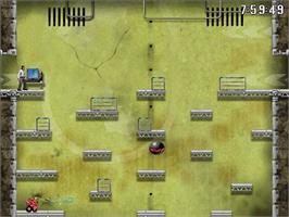 In game image of Impossible Mission on the Sony Playstation 2.