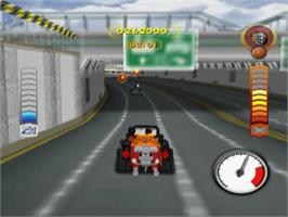 In game image of Island Xtreme Stunts on the Sony Playstation 2.