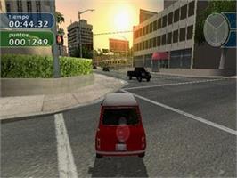 In game image of Italian Job, The on the Sony Playstation 2.