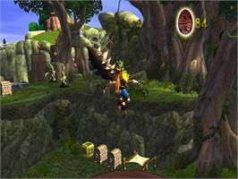 In game image of Jak And Daxter - The Precursor Legacy on the Sony Playstation 2.